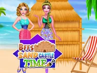 image bg BFFs Sand Castle Time