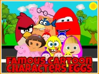 image bg Famous Cartoon Characters Eggs