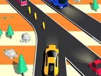 Traffic Car Run 2D : Car games image