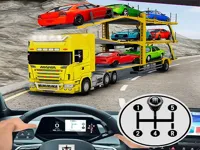 Car Transporter Truck Vehicle Transporter Trailer image