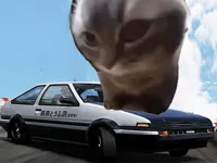 Car Stunt Chipi Chipi Chapa Chapa Cat image