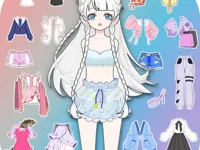 Vlinder Princess Dress up game image