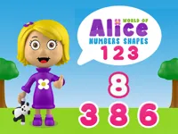 World of Alice   Numbers Shapes image