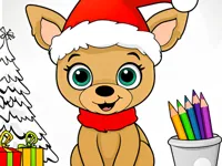 image bg Christmas Coloring Game 2