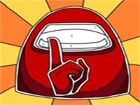 image bg Glitter Among Us Coloring Book