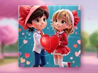 Valentine Couple Jigsaw Puzzle image