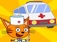 Kid E Cats Animal Doctor Games Cat Doctor Game image