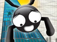 Stickman fleeing image