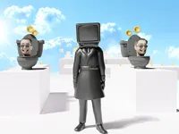 Skibidi Toilet Parkour run 2024 image