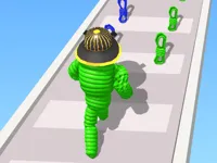 Rope-Man Run 3D image